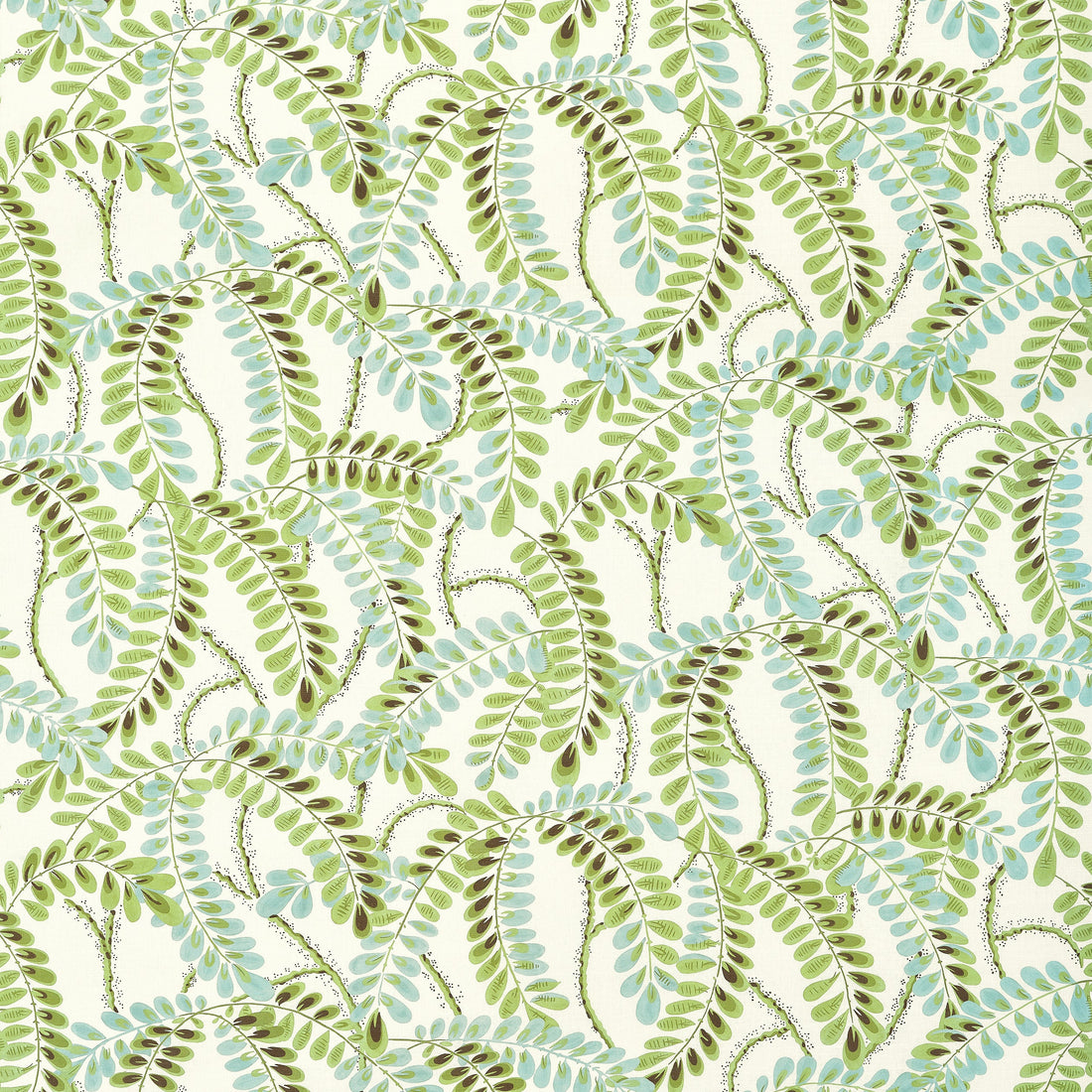 Augusta fabric in sage color - pattern number F945039 - by Thibaut in the Wanderlust collection