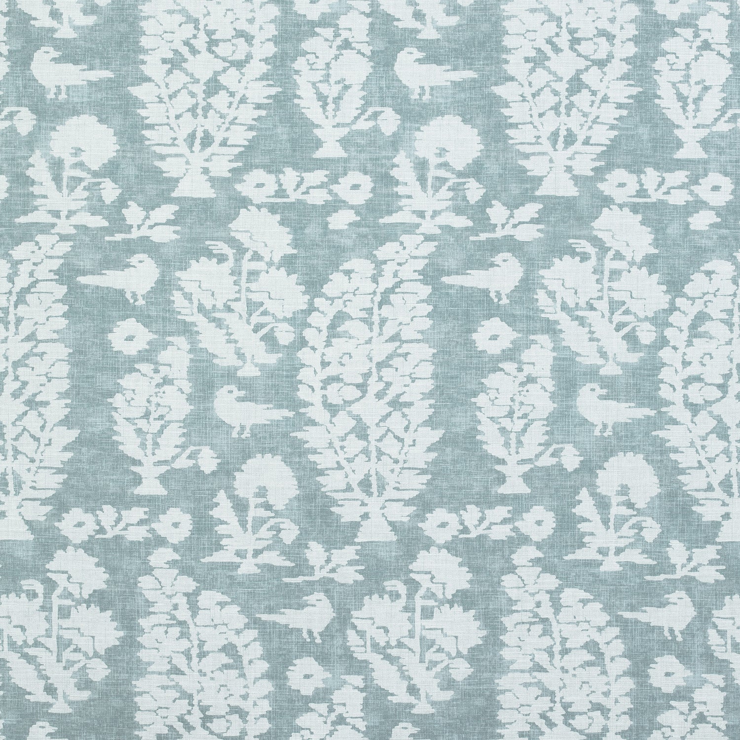 Allaire fabric in aqua color - pattern number F972595 - by Thibaut in the Chestnut Hill collection