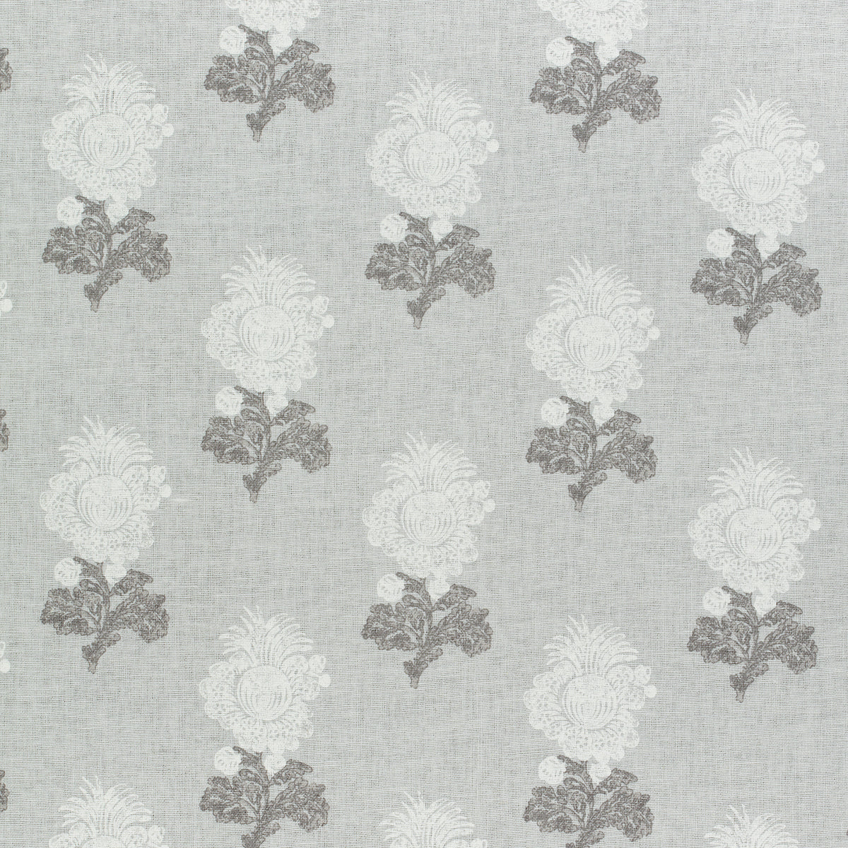 Aldith fabric in grey color - pattern number F972605 - by Thibaut in the Chestnut Hill collection