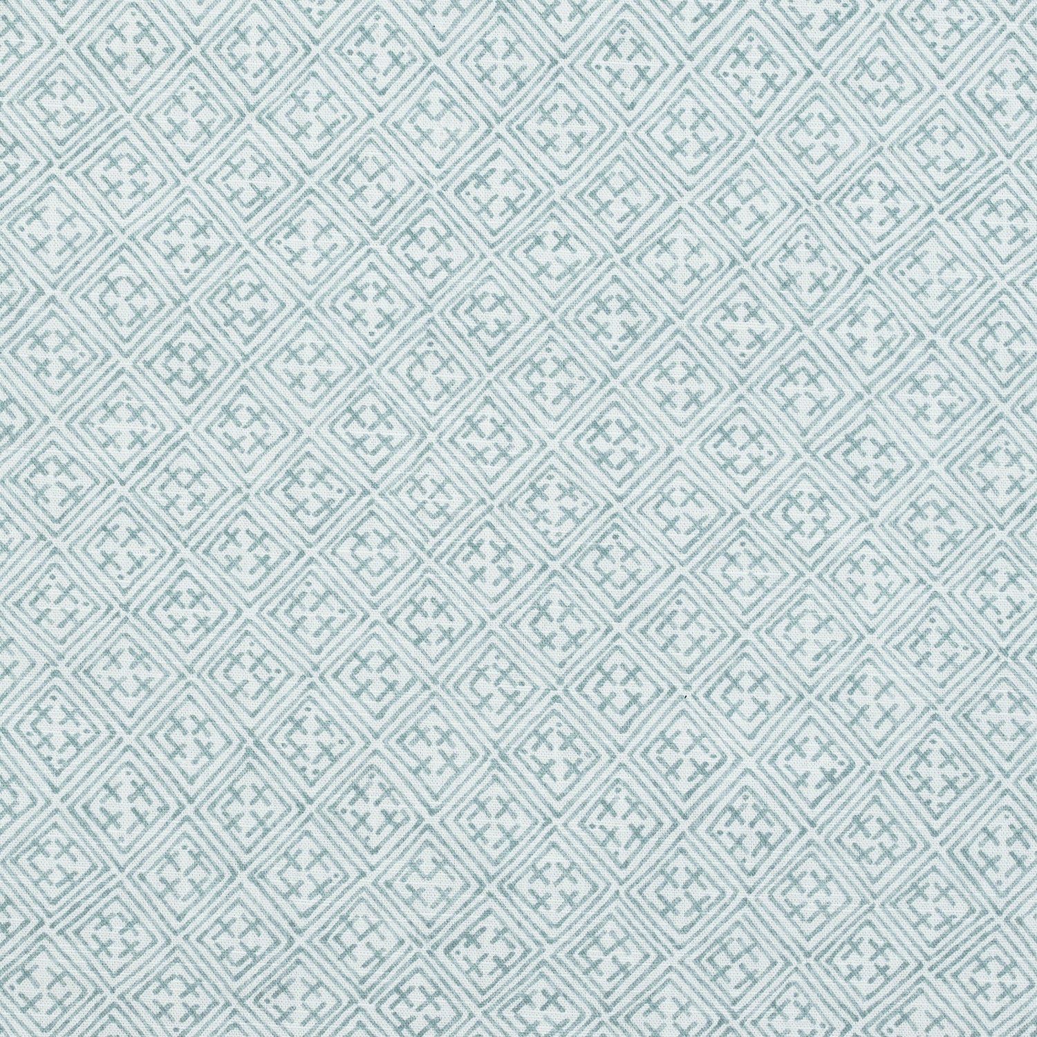 Laos fabric in aqua color - pattern number F972614 - by Thibaut in the Chestnut Hill collection