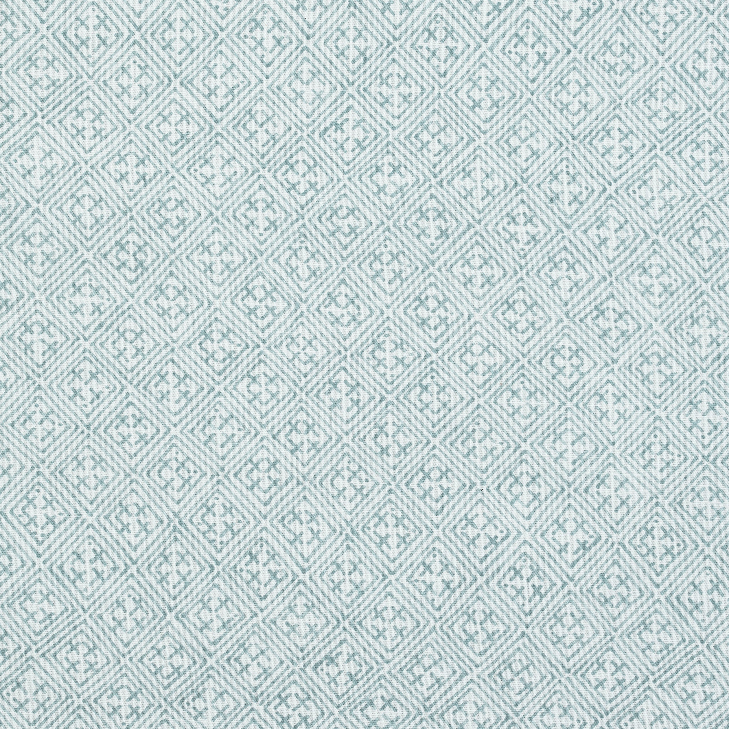 Laos fabric in aqua color - pattern number F972614 - by Thibaut in the Chestnut Hill collection