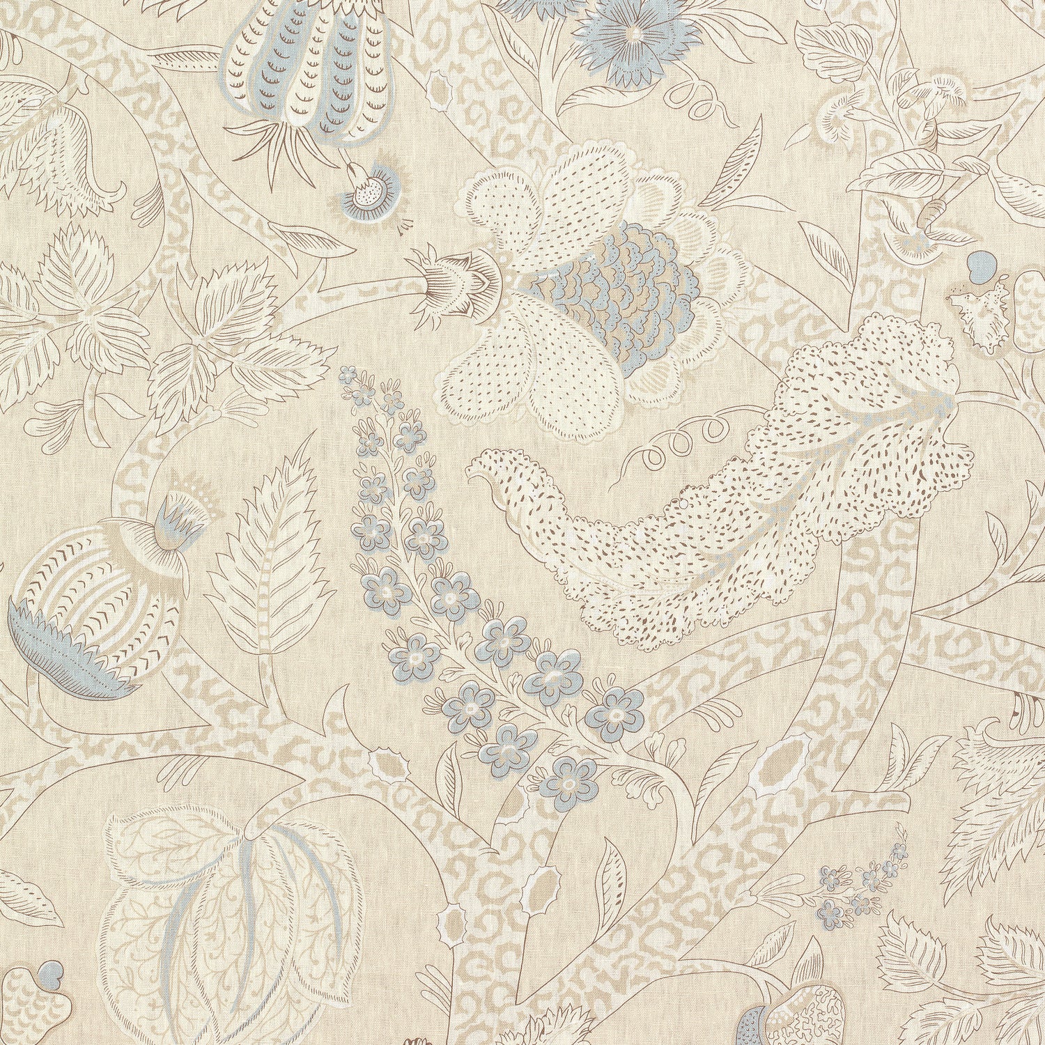 Macbeth fabric in beige color - pattern number F972622 - by Thibaut in the Chestnut Hill collection