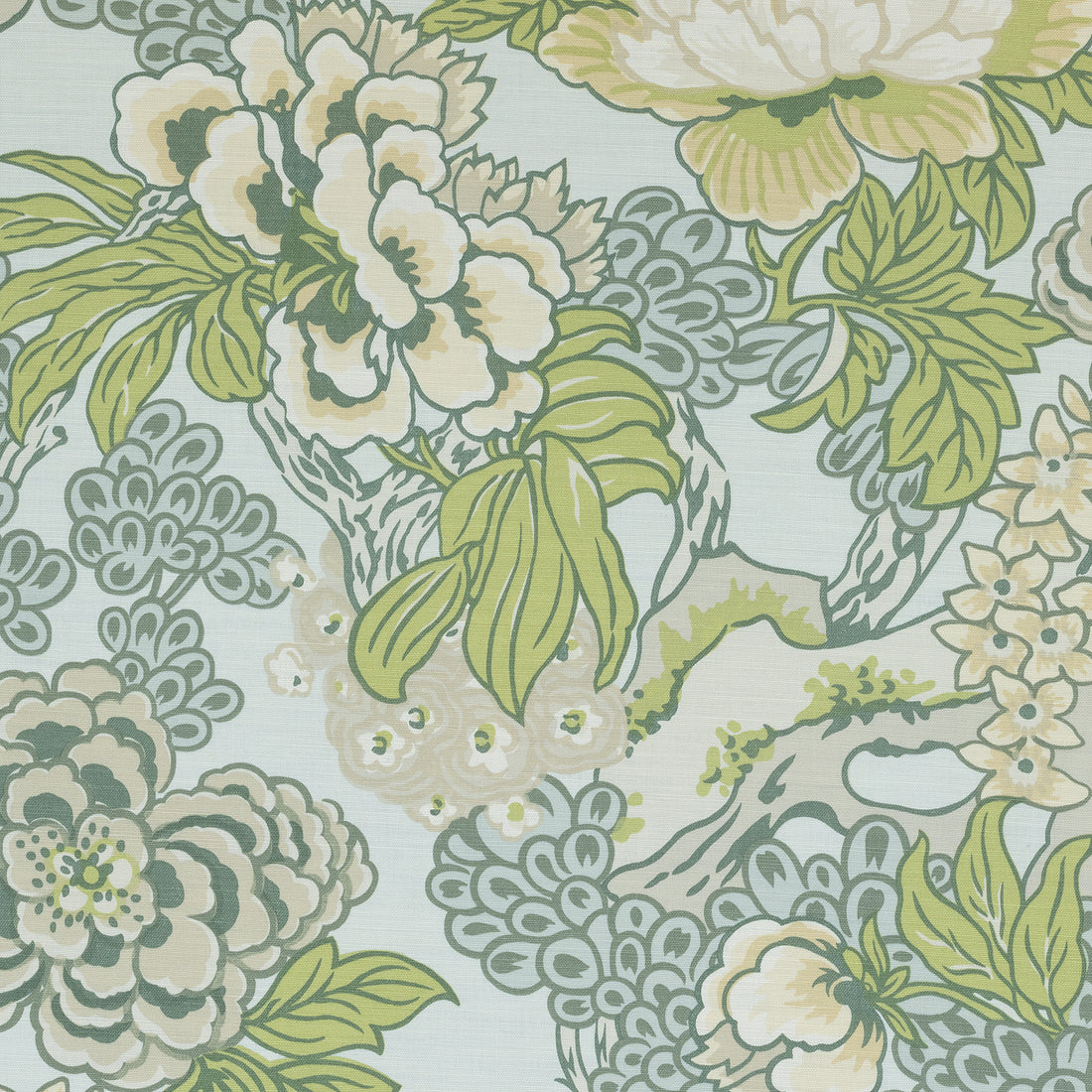 Honshu fabric in robins egg color - pattern number F975485 - by Thibaut in the Dynasty collection