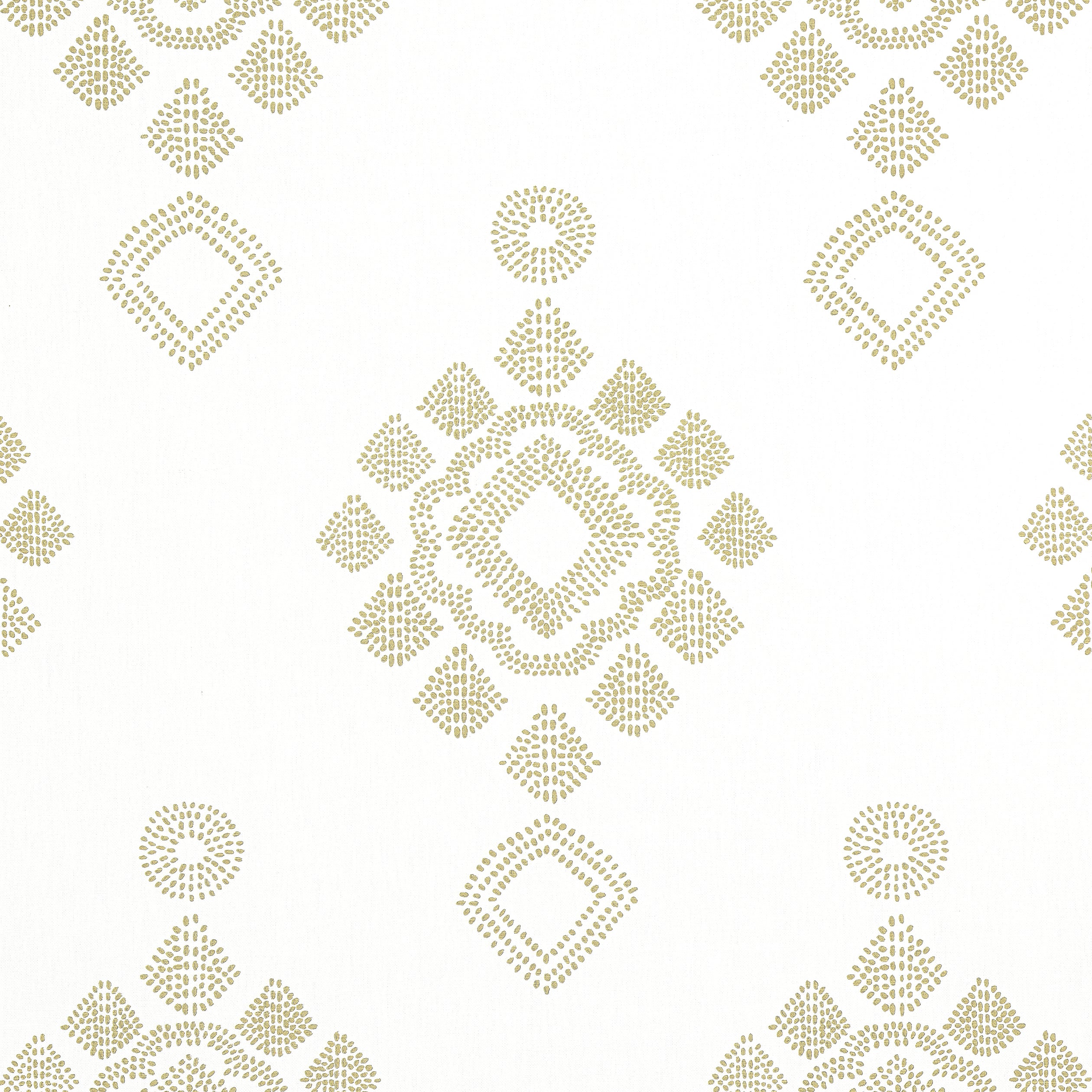 Province Medallion fabric in camel color - pattern number F981321 - by Thibaut in the Montecito collection