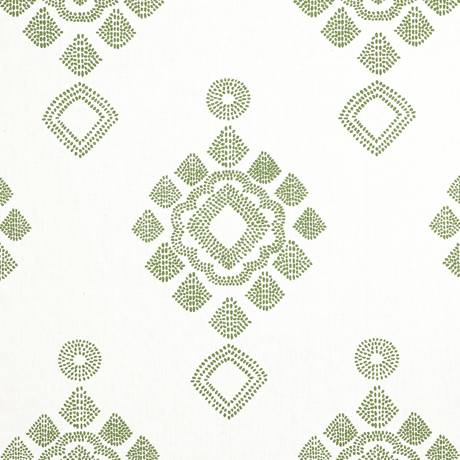 Province Medallion fabric in spruce color - pattern number F981322 - by Thibaut in the Montecito collection