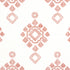 Province Medallion fabric in sunbaked color - pattern number F981324 - by Thibaut in the Montecito collection