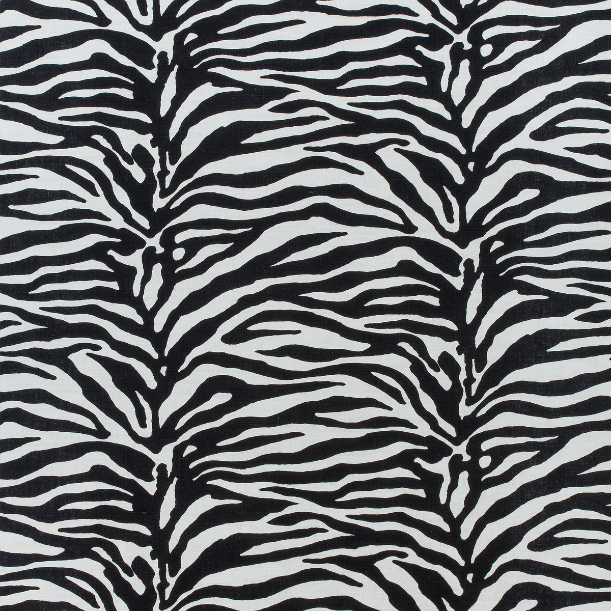 Serengeti fabric in black and white color - pattern number F985028 - by Thibaut in the Greenwood collection