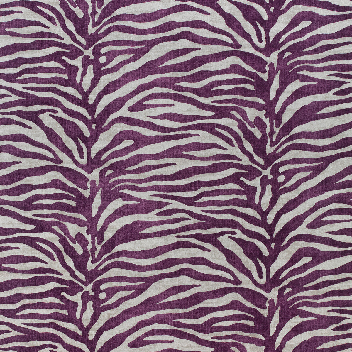 Serengeti fabric in eggplant color - pattern number F985031 - by Thibaut in the Greenwood collection
