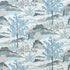 Daintree fabric in aqua color - pattern number F985043 - by Thibaut in the Greenwood collection