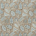 Cochin fabric in aqua and brown color - pattern number F988718 - by Thibaut in the Trade Routes collection
