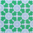 Medallion Paisley fabric in blue and green color - pattern number F988730 - by Thibaut in the Trade Routes collection