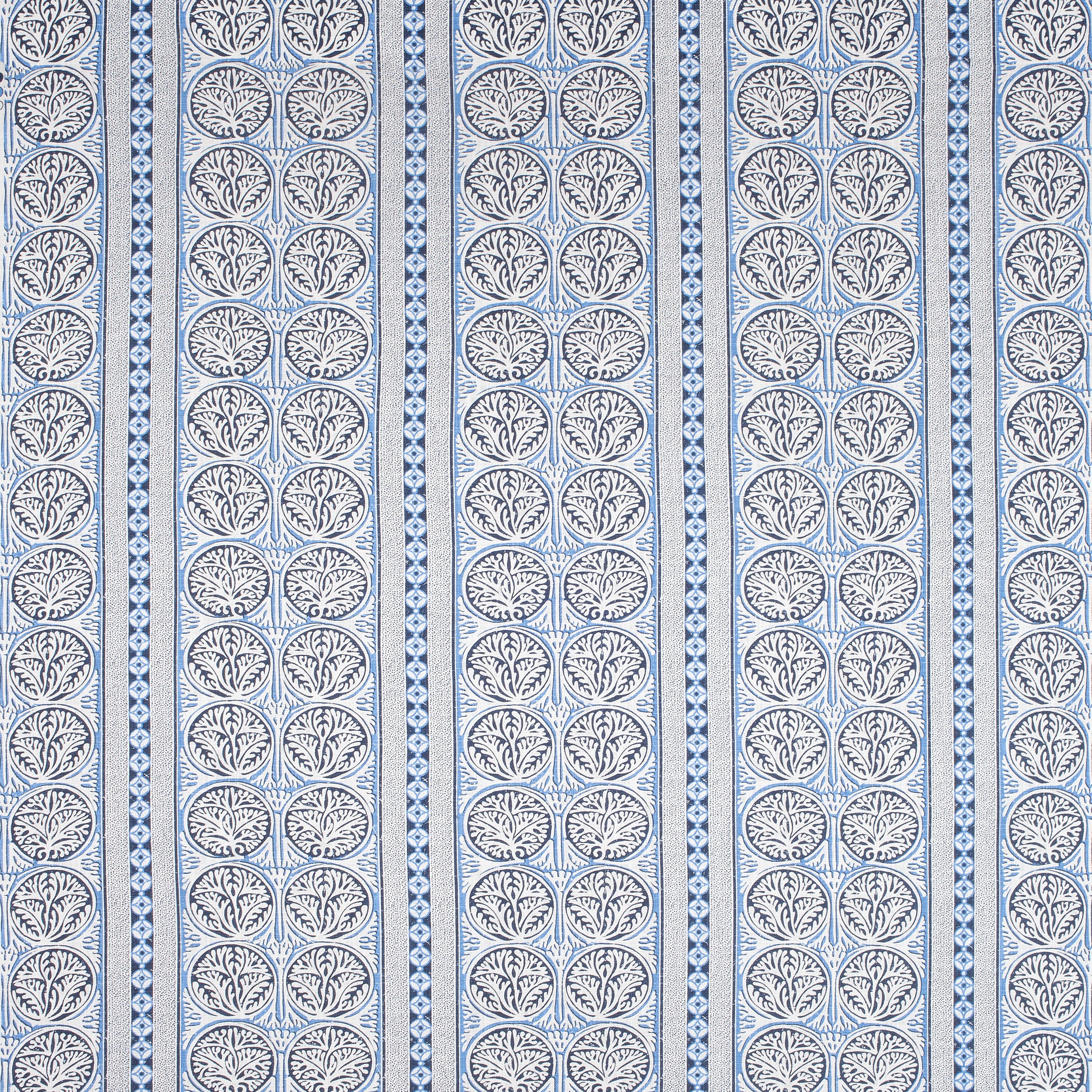 Fair Isle fabric in navy color - pattern number F988731 - by Thibaut in the Trade Routes collection