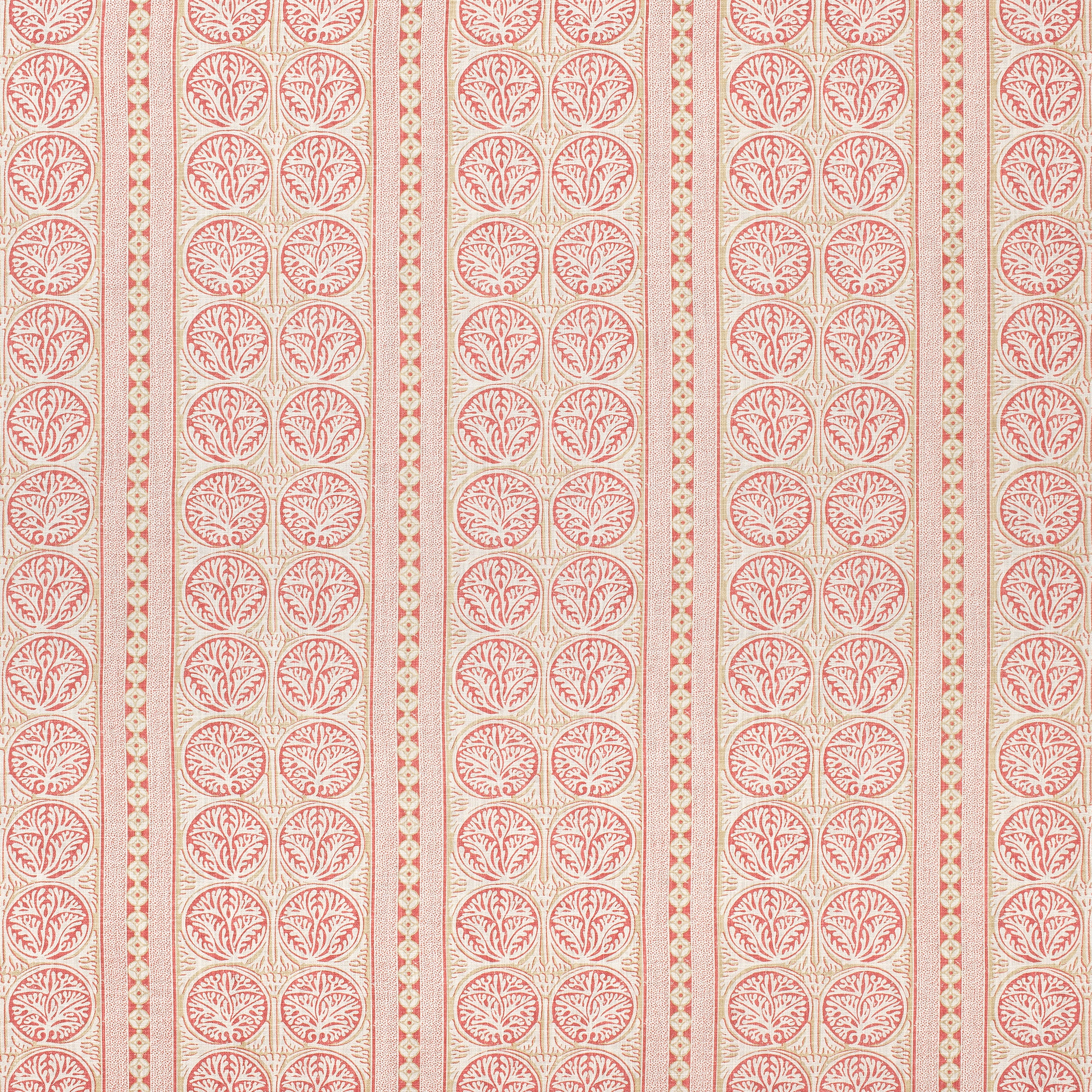 Fair Isle fabric in red color - pattern number F988733 - by Thibaut in the Trade Routes collection
