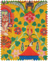 Gypsy Fairytale Lemon fabric in yellow color - pattern number FB00181 - by Mind The Gap in the Transylvanian Rhapsody collection