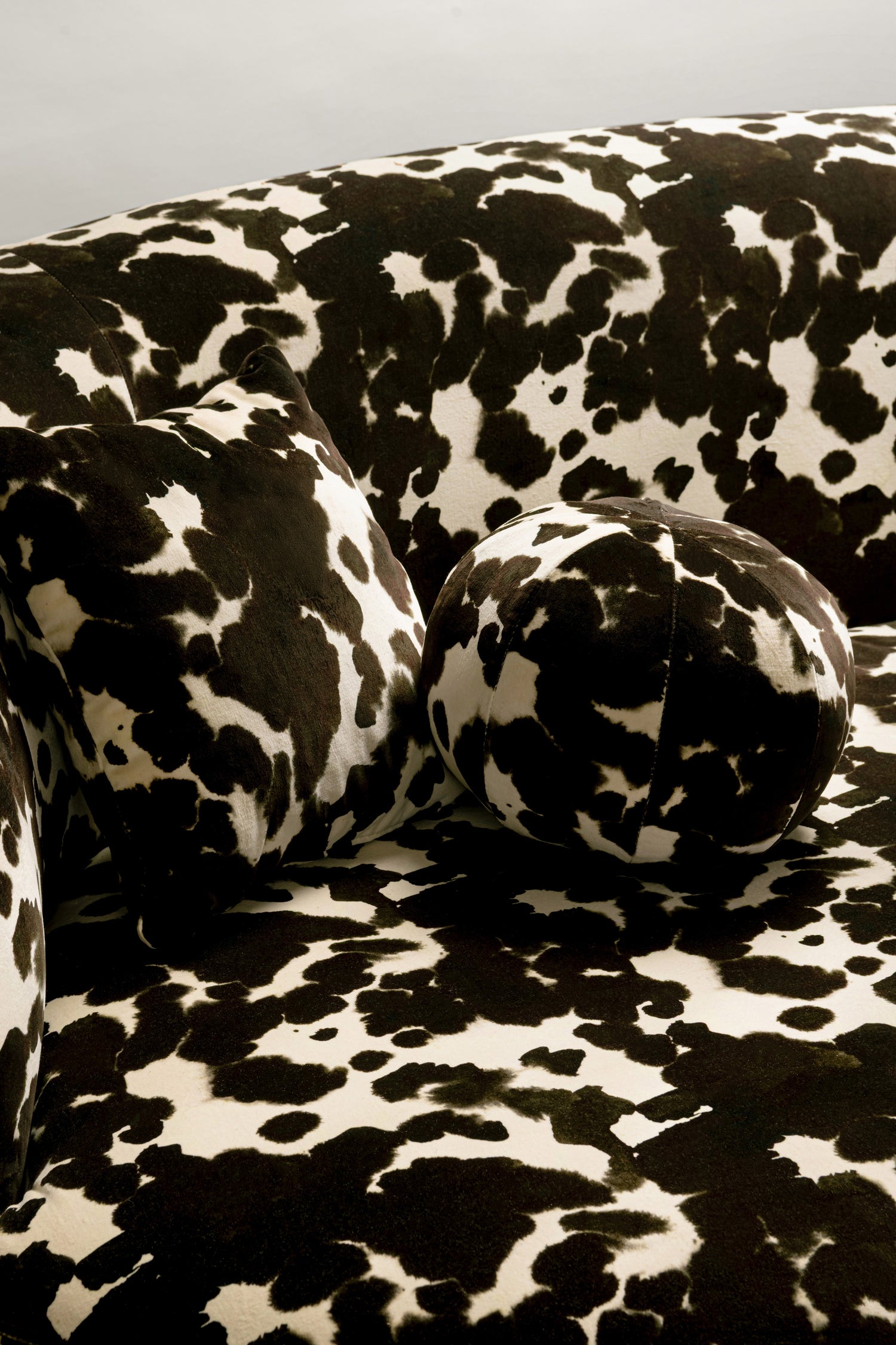 Cowhide fabric in brown color - pattern number FB00184 - by Mind The Gap in the Transylvanian Rhapsody collection