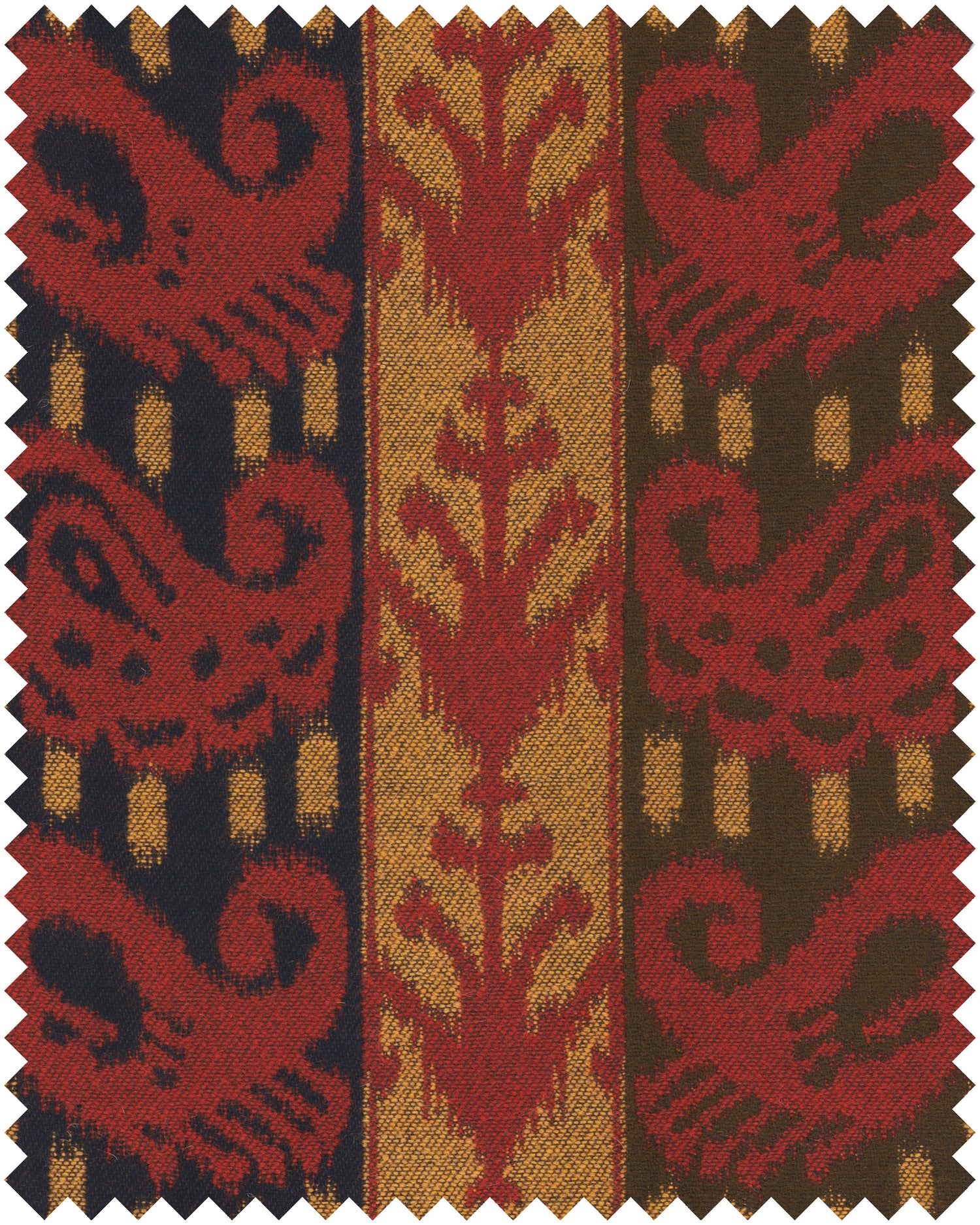 Erzsebet fabric in red color - pattern number FB00192 - by Mind The Gap in the Transylvanian Rhapsody collection