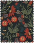 Inflorescence fabric in blue color - pattern number FB00194 - by Mind The Gap in the Transylvanian Rhapsody collection