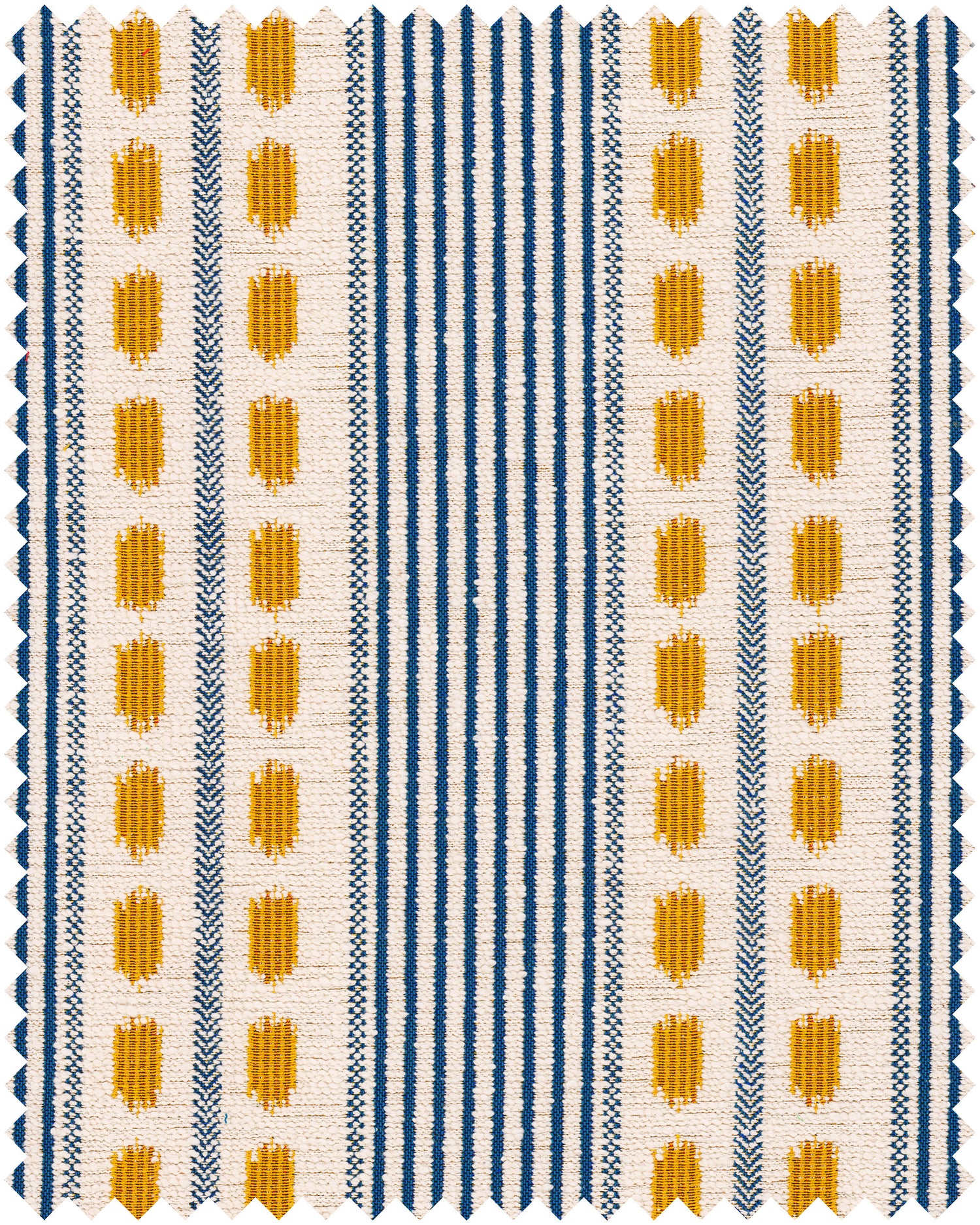 Mouassine fabric in blue color - pattern number FB00197 - by Mind The Gap in the Transylvanian Rhapsody collection