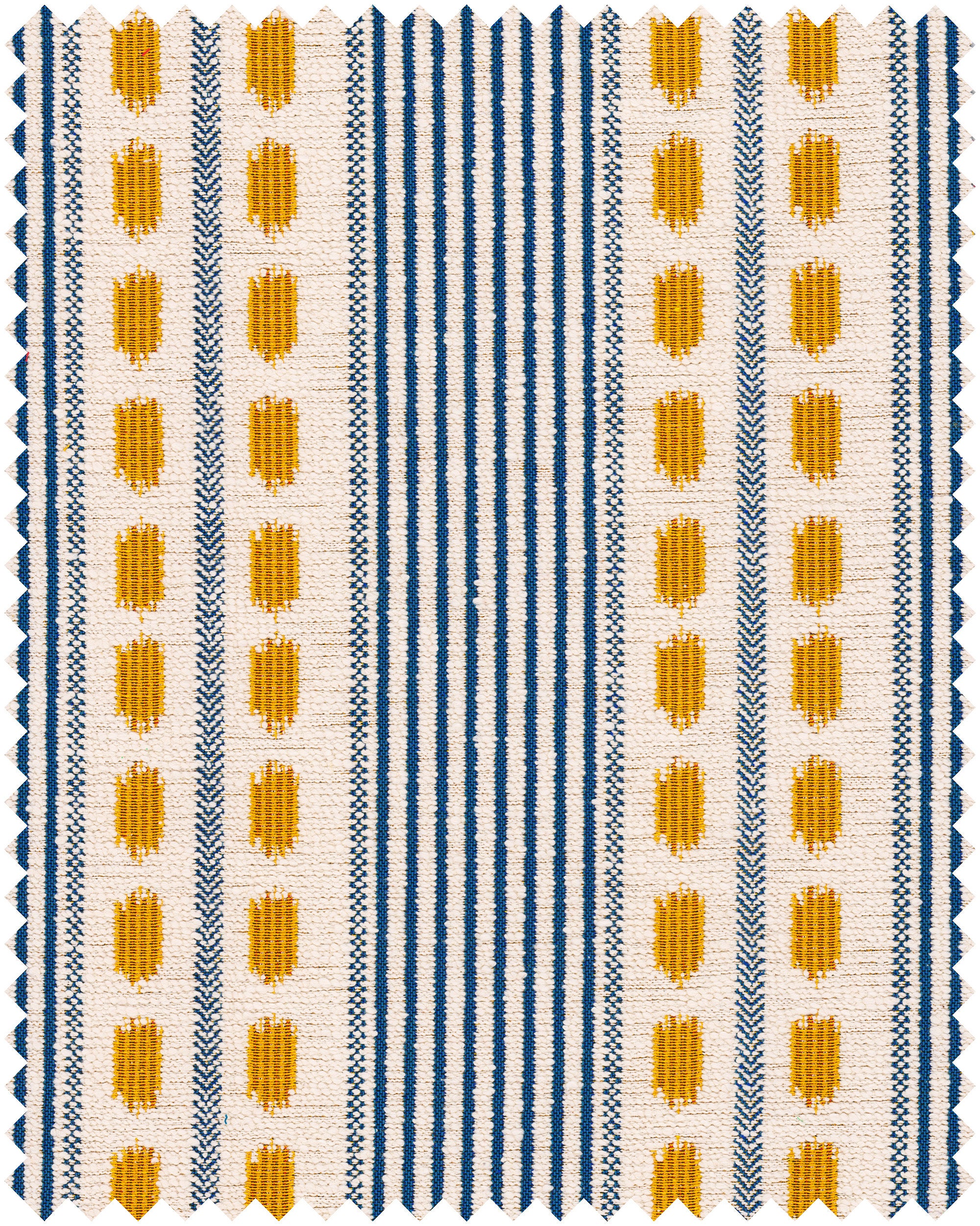 Mouassine fabric in blue color - pattern number FB00197 - by Mind The Gap in the Transylvanian Rhapsody collection