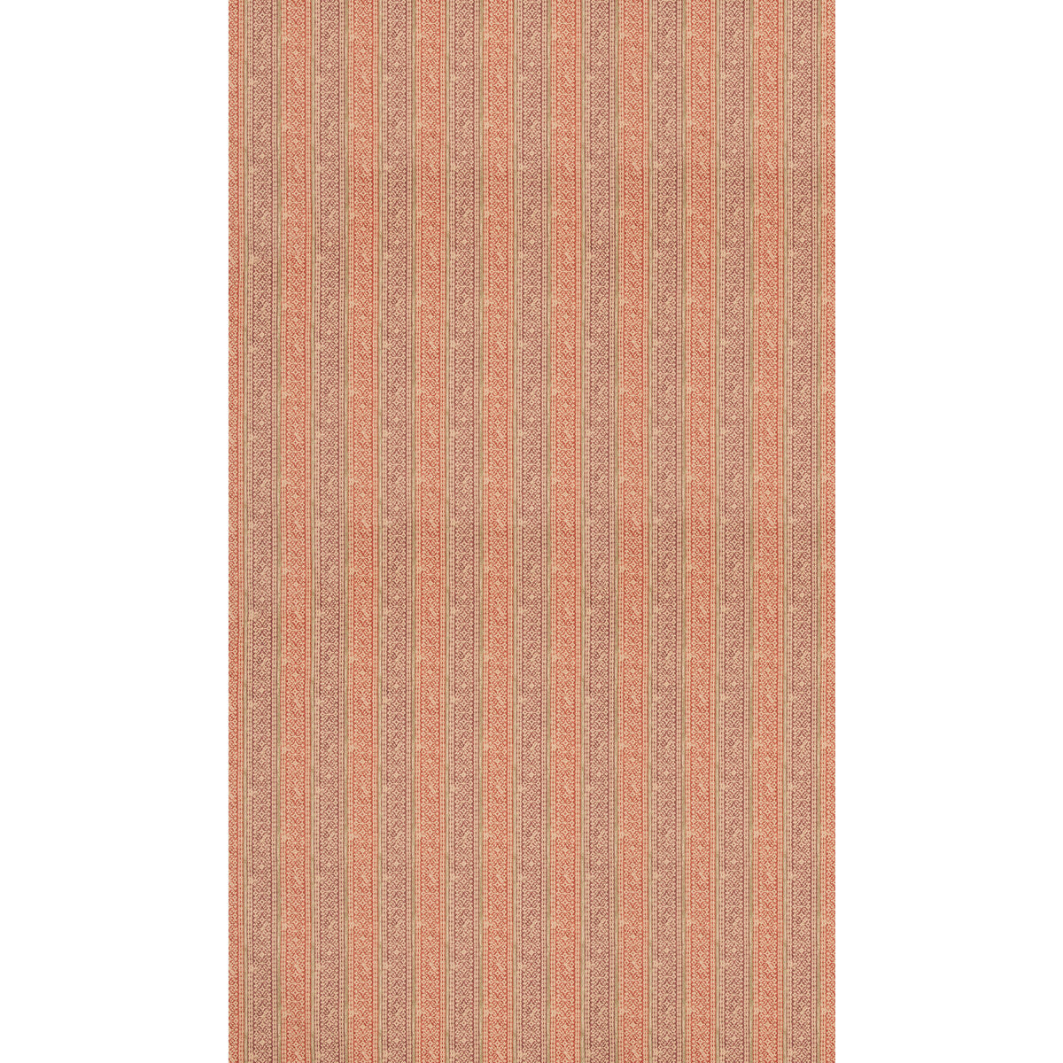 Ladbroke Stripe fabric in plum/russet color - pattern number FD2018.H57.0 - by Mulberry in the Mulberry Small Prints collection