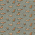Duck Pond fabric in teal color - pattern number FD2023.R11.0 - by Mulberry in the Mulberry Country Walk collection