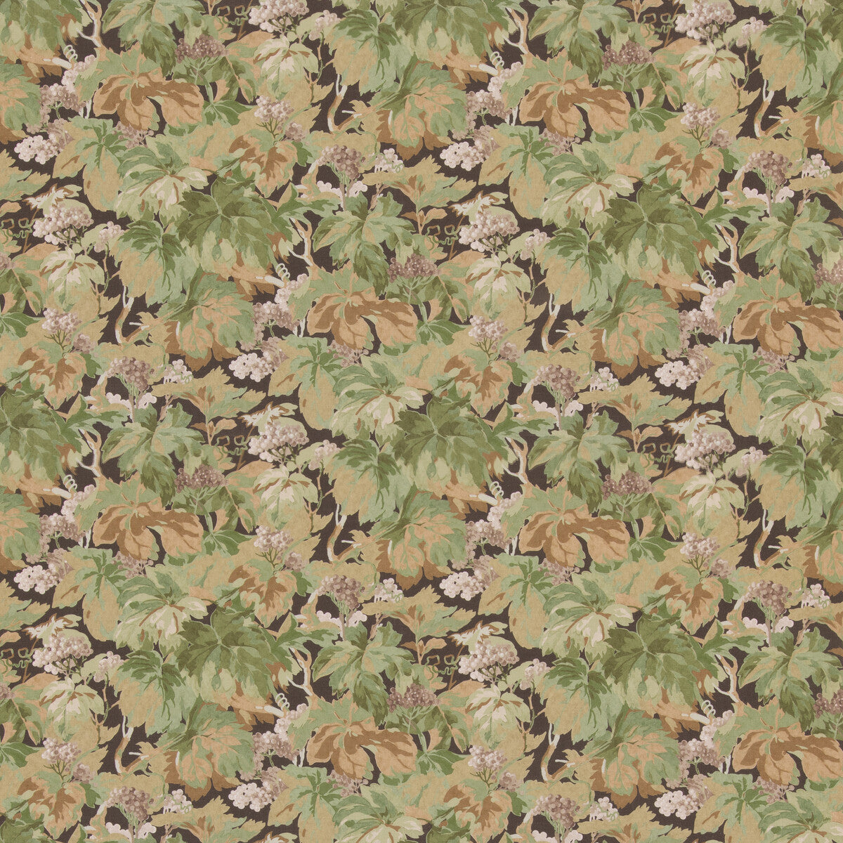 Country Walk fabric in charcoal color - pattern number FD2025.A101.0 - by Mulberry in the Mulberry Country Walk collection