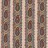 Paisley Stripe fabric in indigo red color - pattern number FD2030.G103.0 - by Mulberry in the Mulberry Country Walk collection