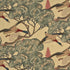 Flying Ducks fabric in camel/grey color - pattern FD205.L18.0 - by Mulberry in the Mulberry Best Of collection