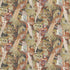 Game Birds Linen fabric in charcoal color - pattern FD269.A101.0 - by Mulberry in the Modern Country I collection