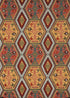 Buckland fabric in spice color - pattern FD282.T30.0 - by Mulberry in the Bohemian Travels collection