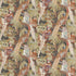 Game Birds Linen fabric in charcoal color - pattern FD305.A101.0 - by Mulberry in the Modern Country I collection