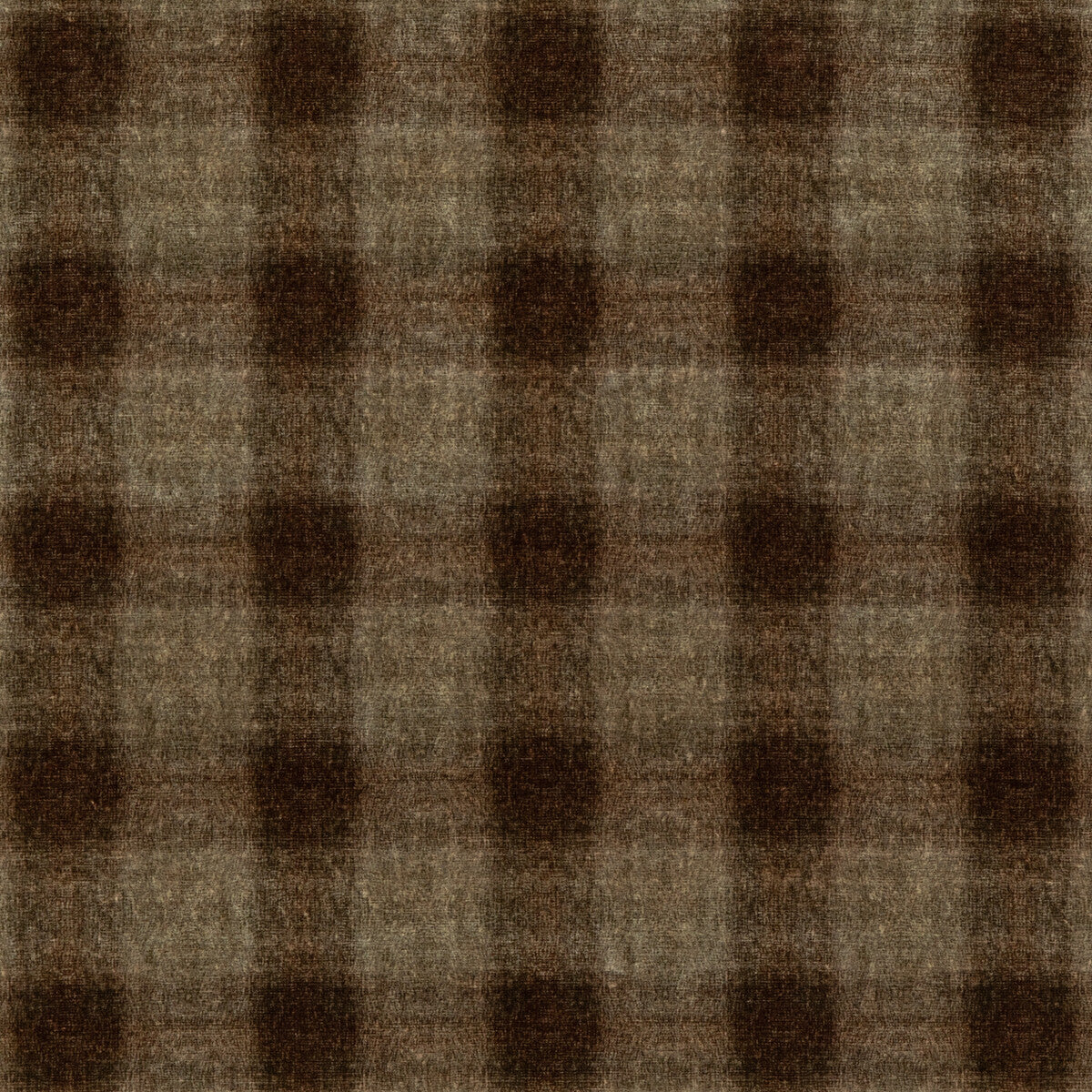 Highland Check fabric in woodsmoke color - pattern FD314.A101.0 - by Mulberry in the Modern Country Velvets collection