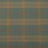 Shetland Plaid fabric in teal color - pattern FD344.R11.0 - by Mulberry in the Bohemian Romance collection