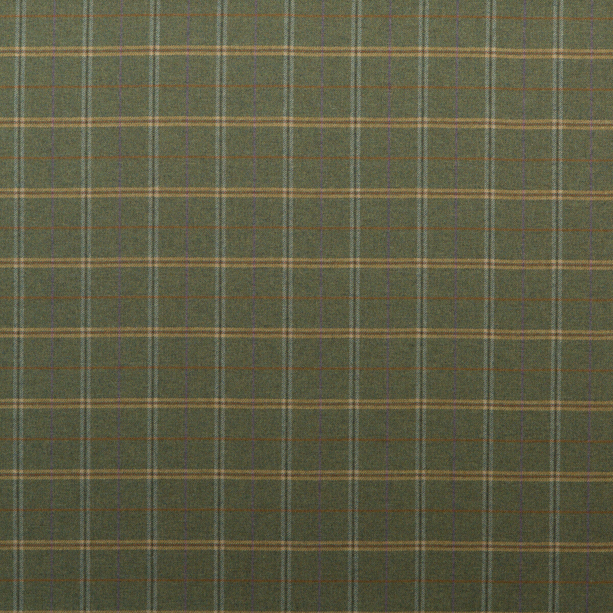 Islay fabric in forest color - pattern FD700.R102.0 - by Mulberry in the Bohemian Romance collection