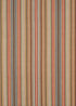 Tapton Stripe fabric in teal/russet color - pattern FD735.R43.0 - by Mulberry in the Bohemian Travels collection