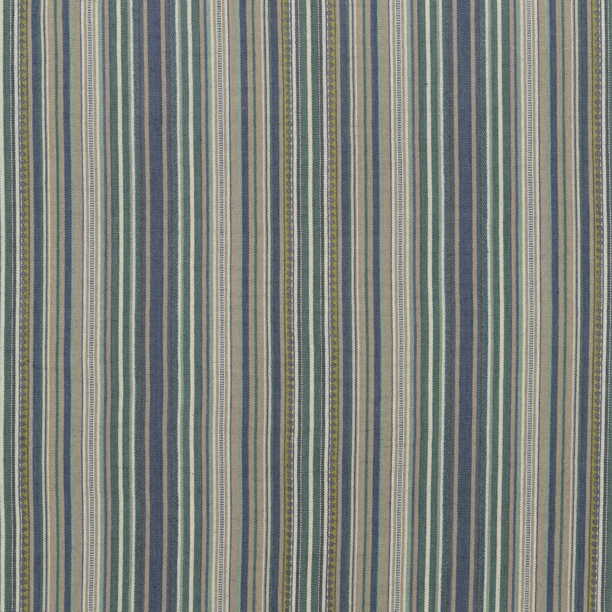 Tapton Stripe fabric in teal/indigo color - pattern FD735.R46.0 - by Mulberry in the Festival collection