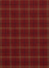 Haddon Check fabric in red color - pattern FD744.V106.0 - by Mulberry in the Bohemian Travels collection