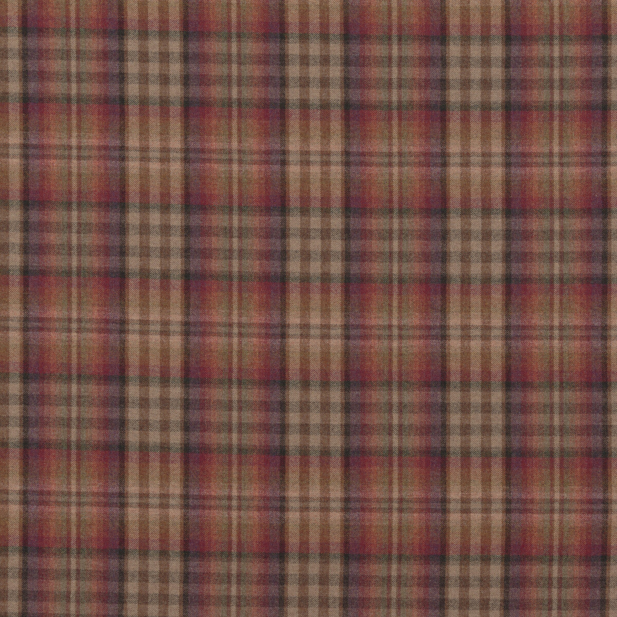 Nevis fabric in russet/mauve color - pattern FD748.V162.0 - by Mulberry in the Festival collection