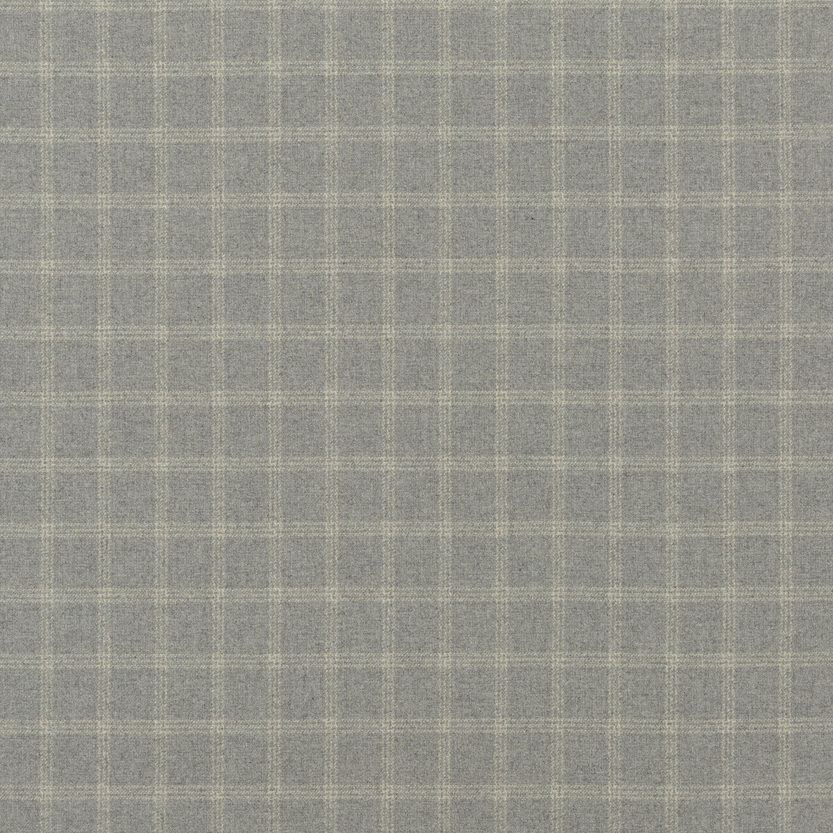 Bute fabric in grey color - pattern FD749.A121.0 - by Mulberry in the Festival collection