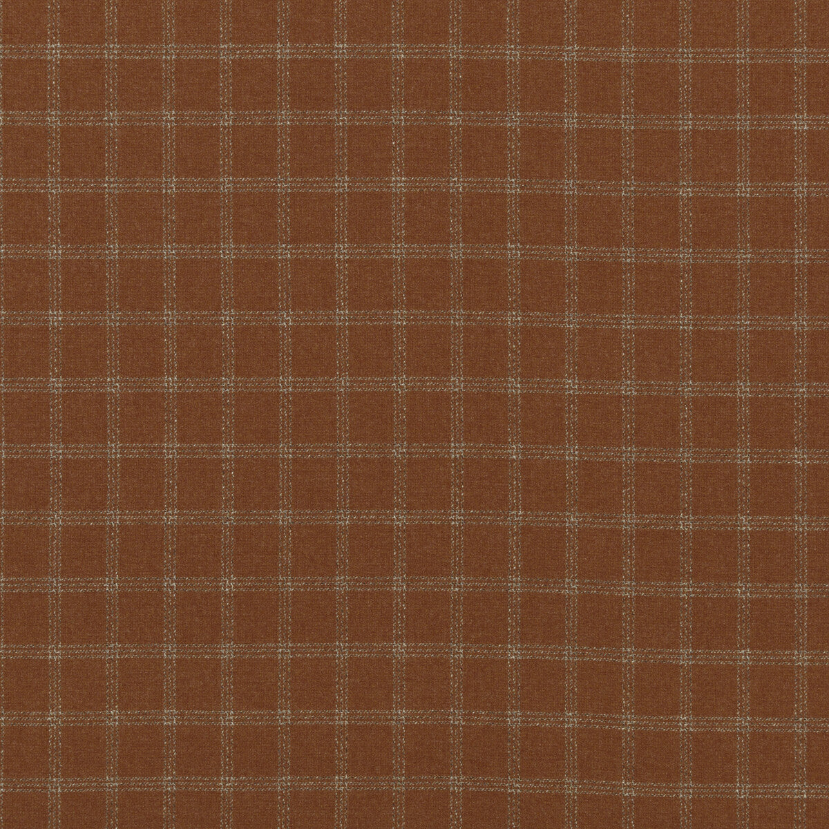 Bute fabric in amber color - pattern FD749.T40.0 - by Mulberry in the Festival collection