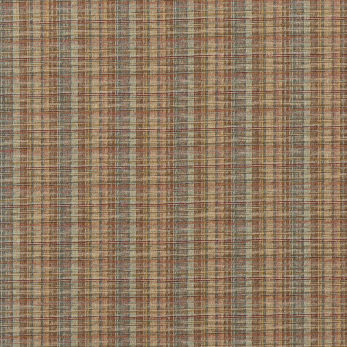 Mull fabric in russet color - pattern FD750.V55.0 - by Mulberry in the Festival collection