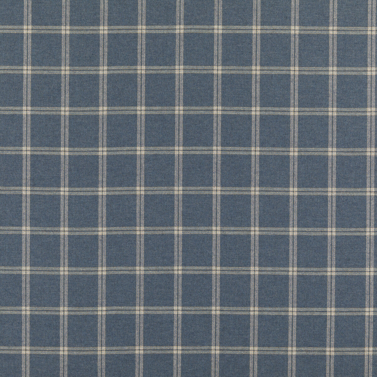 Walton fabric in indigo color - pattern FD775.H10.0 - by Mulberry in the Modern Country collection