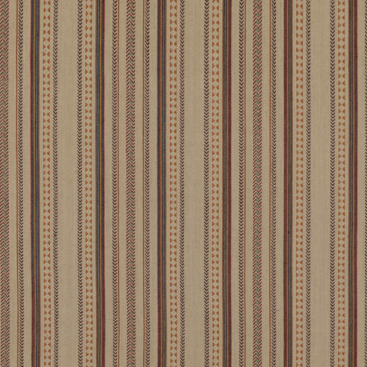 Racing Stripe fabric in plum color - pattern FD788.H113.0 - by Mulberry in the Mulberry Stripes II collection