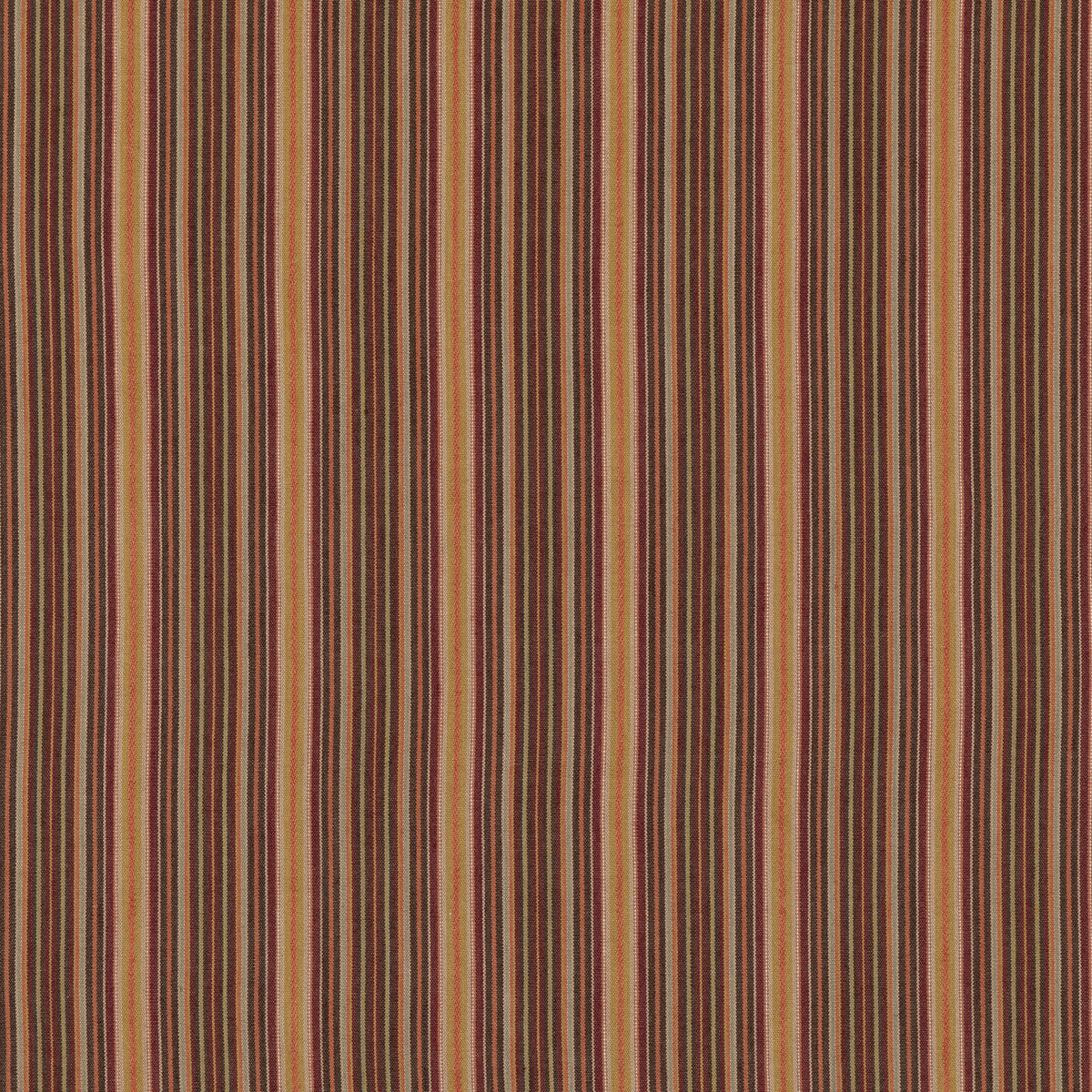 Falconer Stripe fabric in spice color - pattern FD789.T30.0 - by Mulberry in the Mulberry Stripes II collection