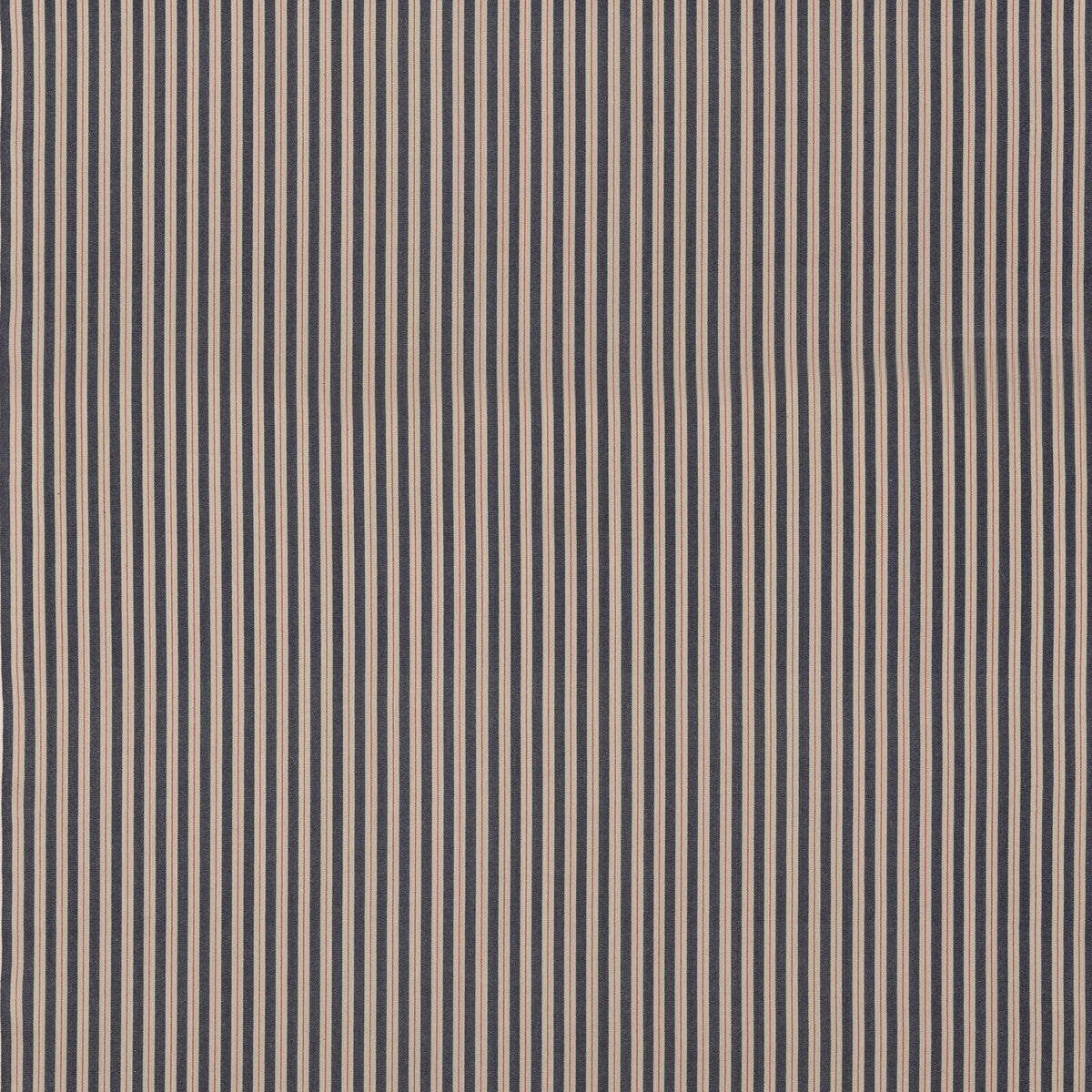 Compass Stripe fabric in indigo color - pattern FD817.H10.0 - by Mulberry in the Westerly Stripes collection