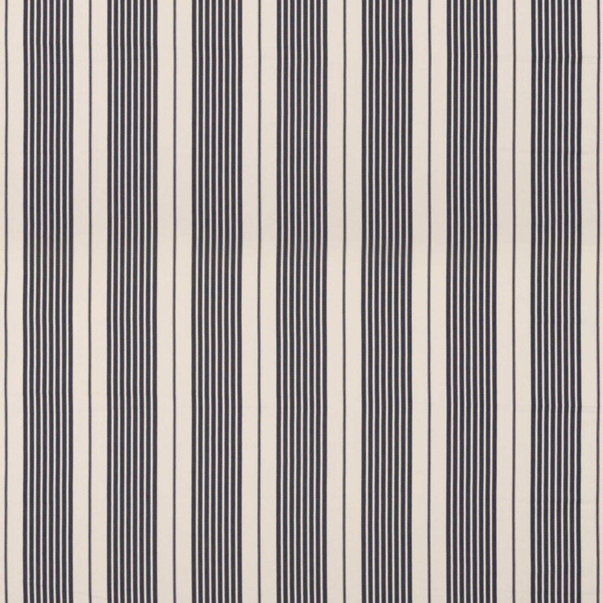 Cliff Stripe fabric in indigo color - pattern FD833.H10.0 - by Mulberry in the Westerly Stripes collection