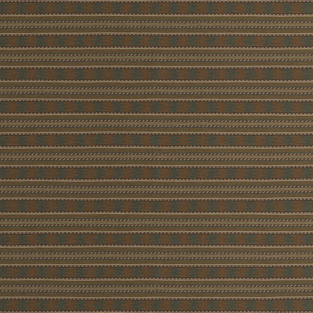 Inveraray fabric in russet green color - pattern number FD837.V173.0 - by Mulberry in the Mulberry Wools V collection
