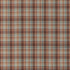 Lindisfarne Plaid fabric in russet aqua color - pattern number FD838.V174.0 - by Mulberry in the Mulberry Wools V collection