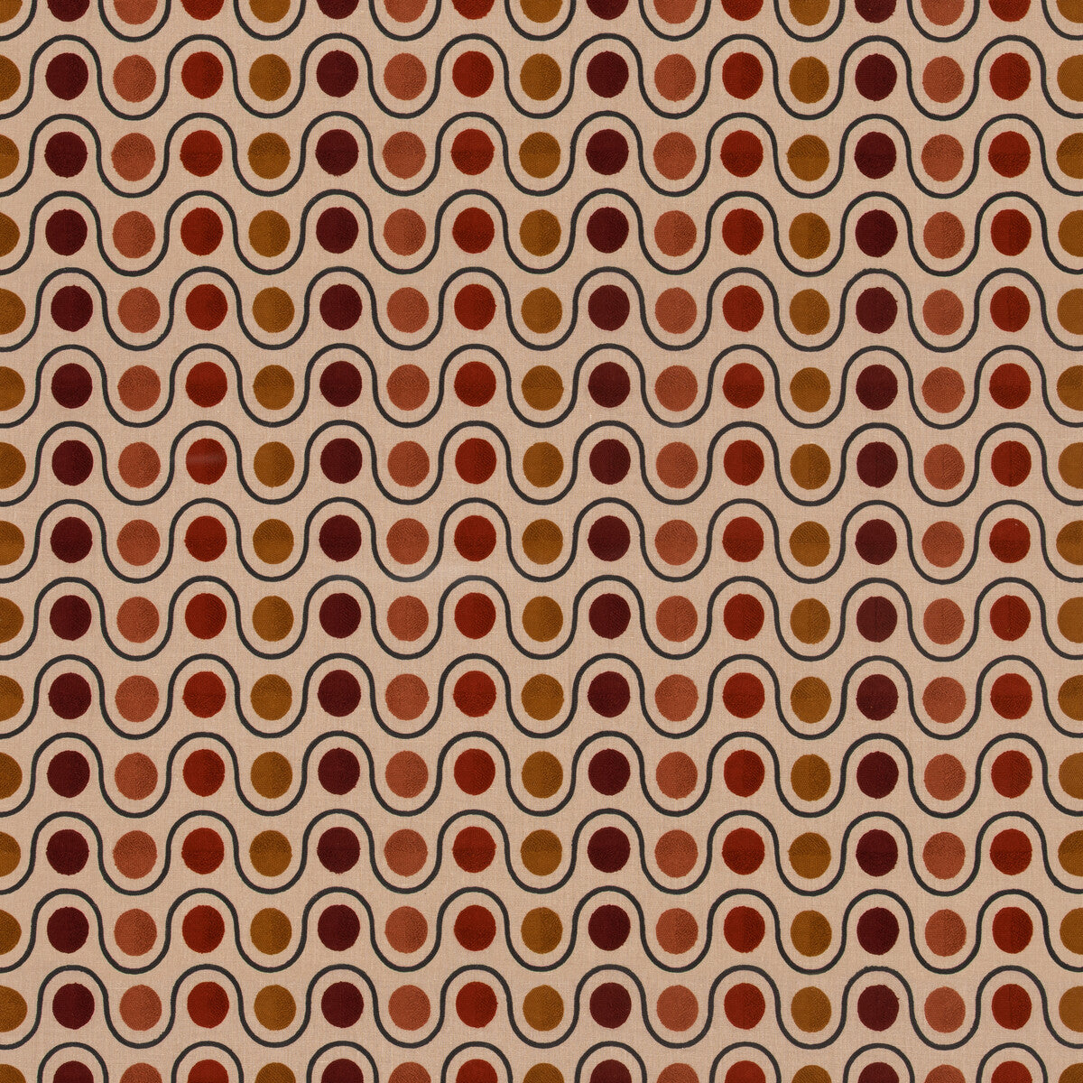 Wicket fabric in spice color - pattern number FD843.T30.0 - by Mulberry in the Mulberry Country Walk collection