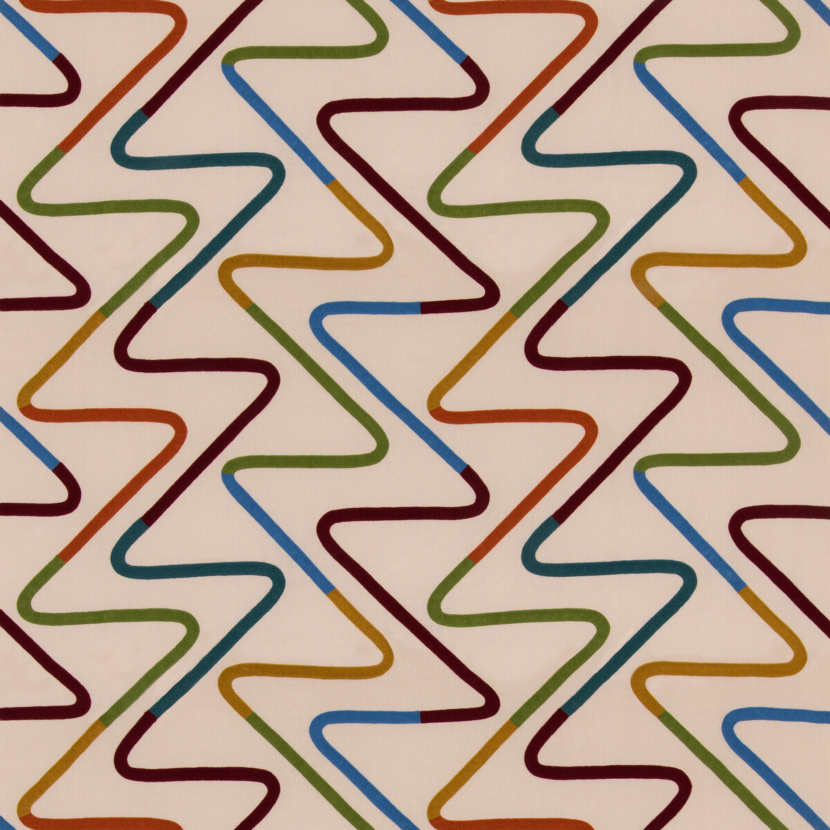 Dalwhinnie fabric in multi color - pattern number FD849.Y101.0 - by Mulberry in the Mulberry Country Walk collection
